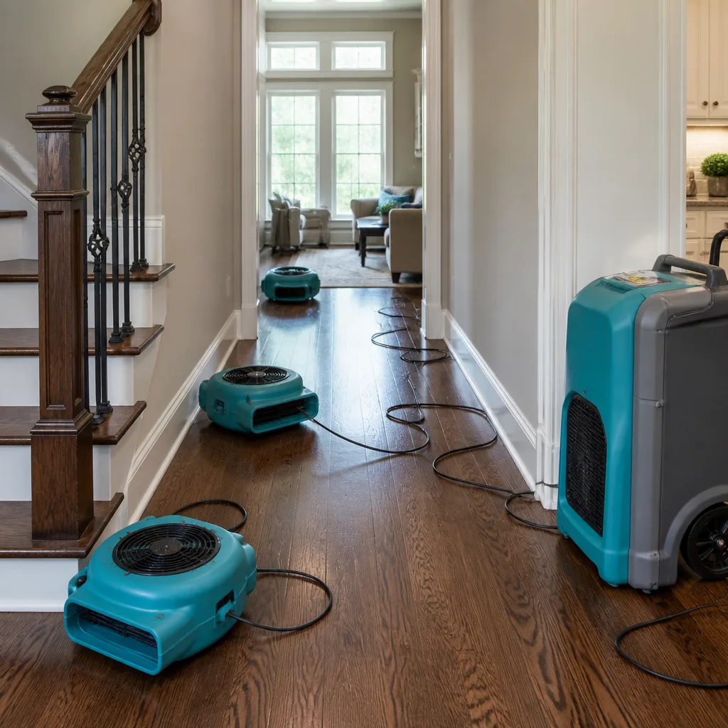 Water damage drying